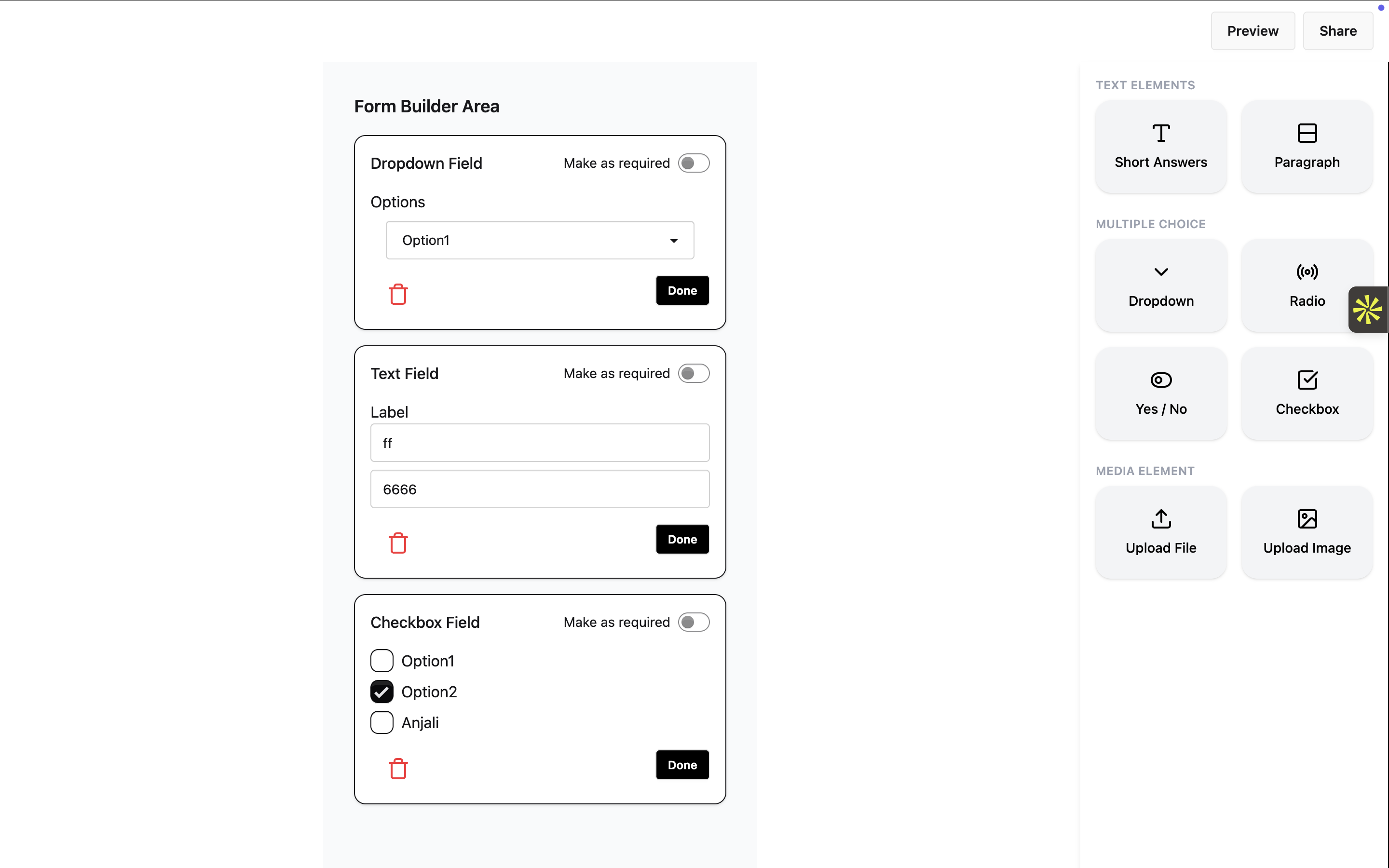 Form Builder